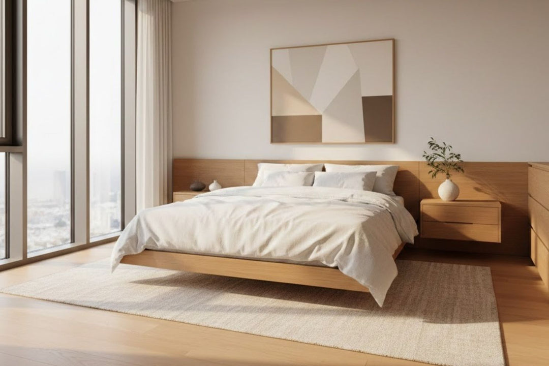 無印風臥室點解睇落好亂？床架與地板「木色配搭」的3大避忌