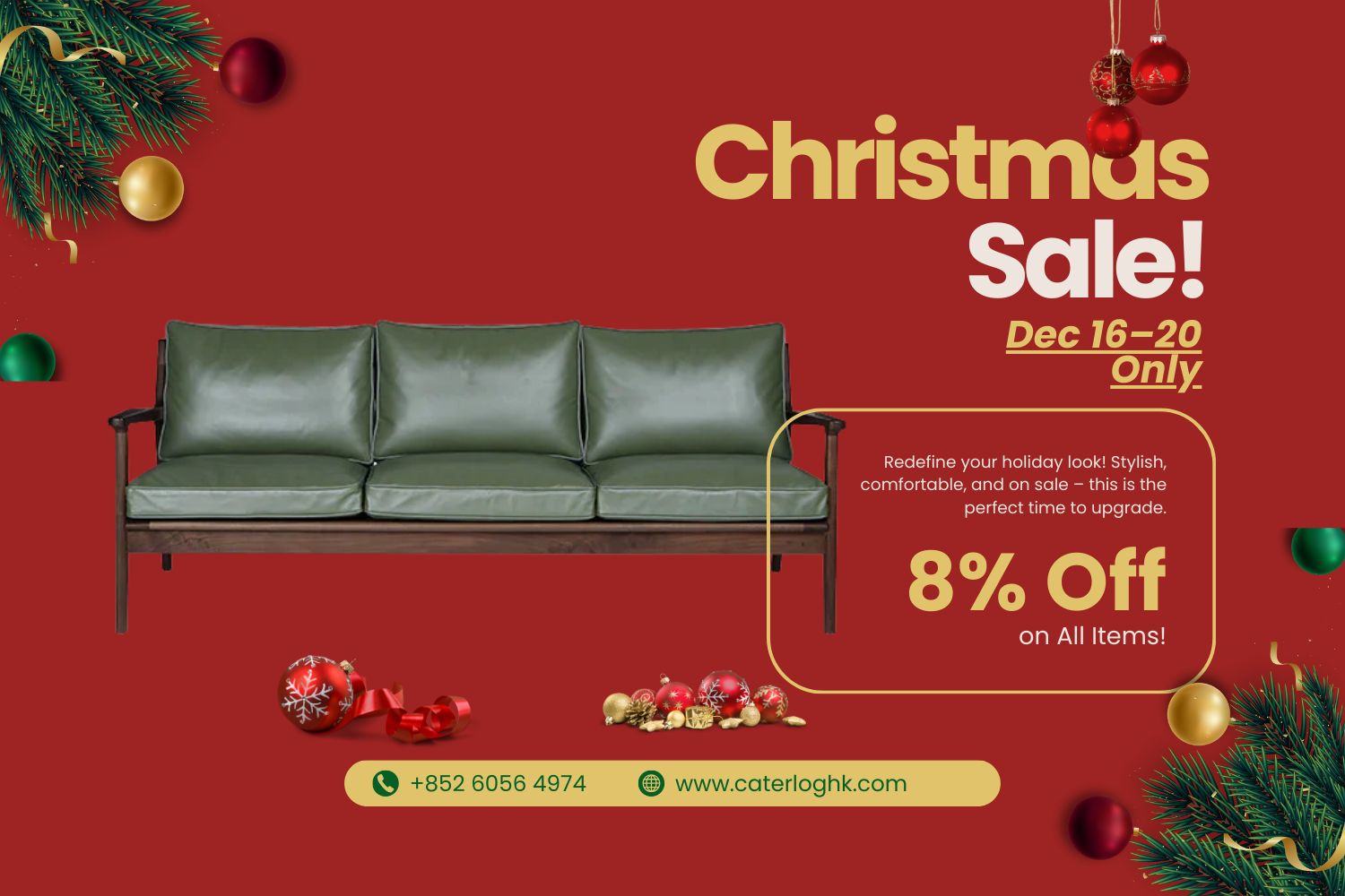 This Christmas, Gift a Space.｜全場 8% OFF