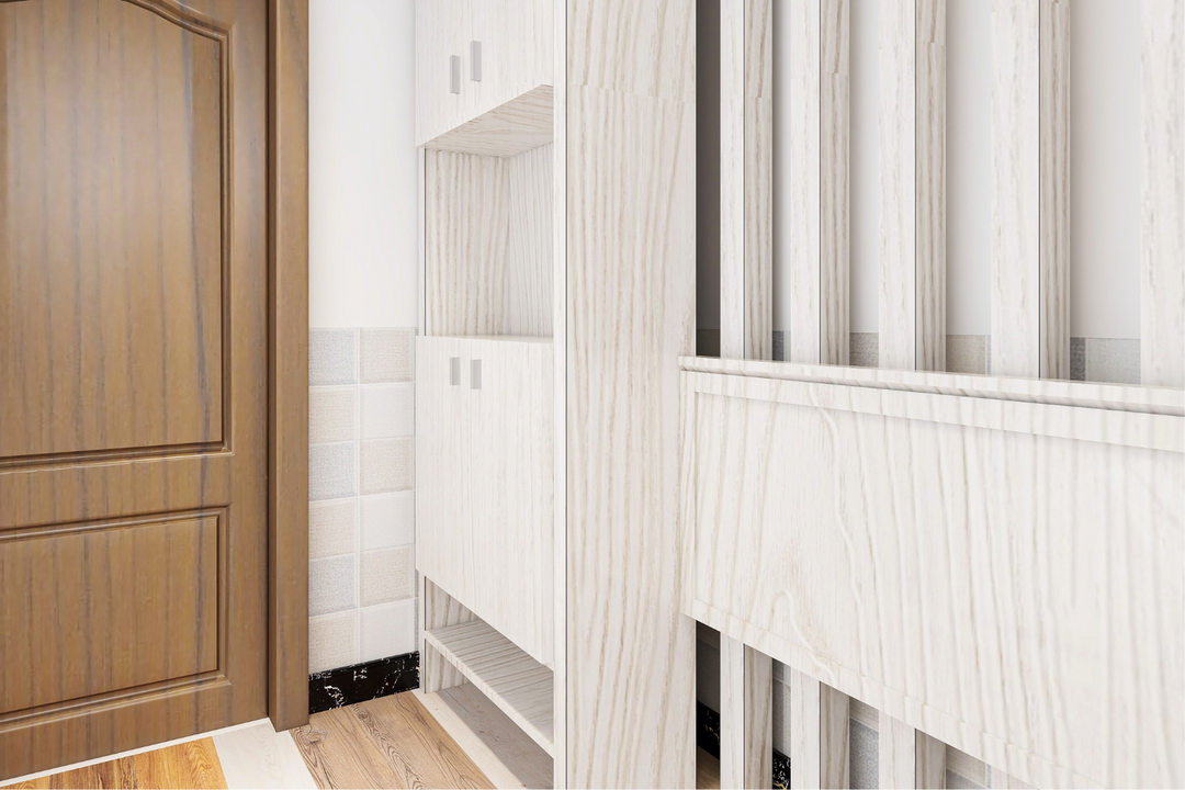 [Solid wood shoe cabinet storage] Create a home buffer zone for relaxation of body, mind and soul