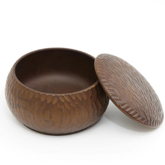 Islandoffer蜡木锤纹干果盒