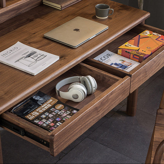 書櫃連書枱設計