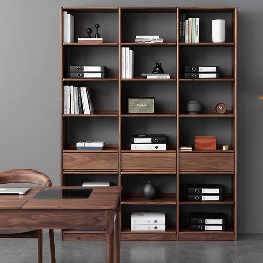 實木書櫃