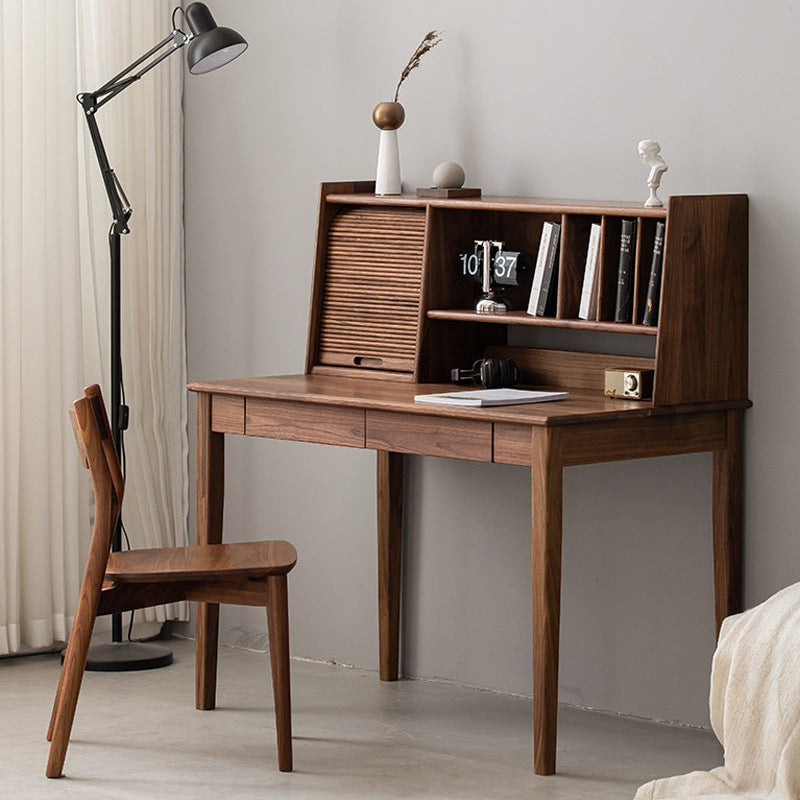日式實木書檯
