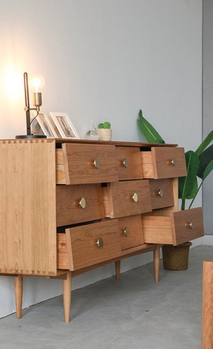 HOMANGO九斗櫃 實木（可訂造） - Caterlog木錄