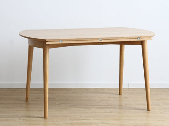 PLANTIOUS旋转伸缩餐台红橡木