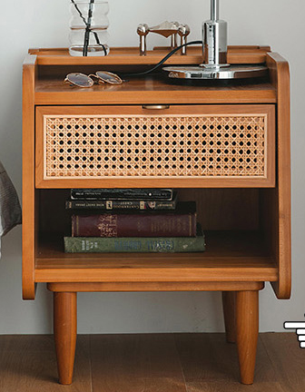 WAKARTA床頭櫃 櫻桃木（可訂造） - Caterlog木錄