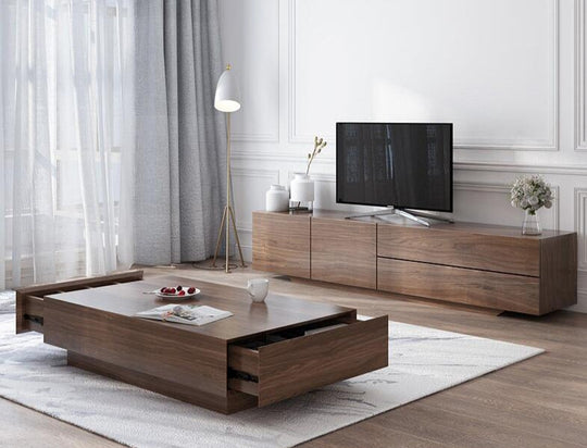 TEDALIST TV cabinet black walnut (can be customized) 