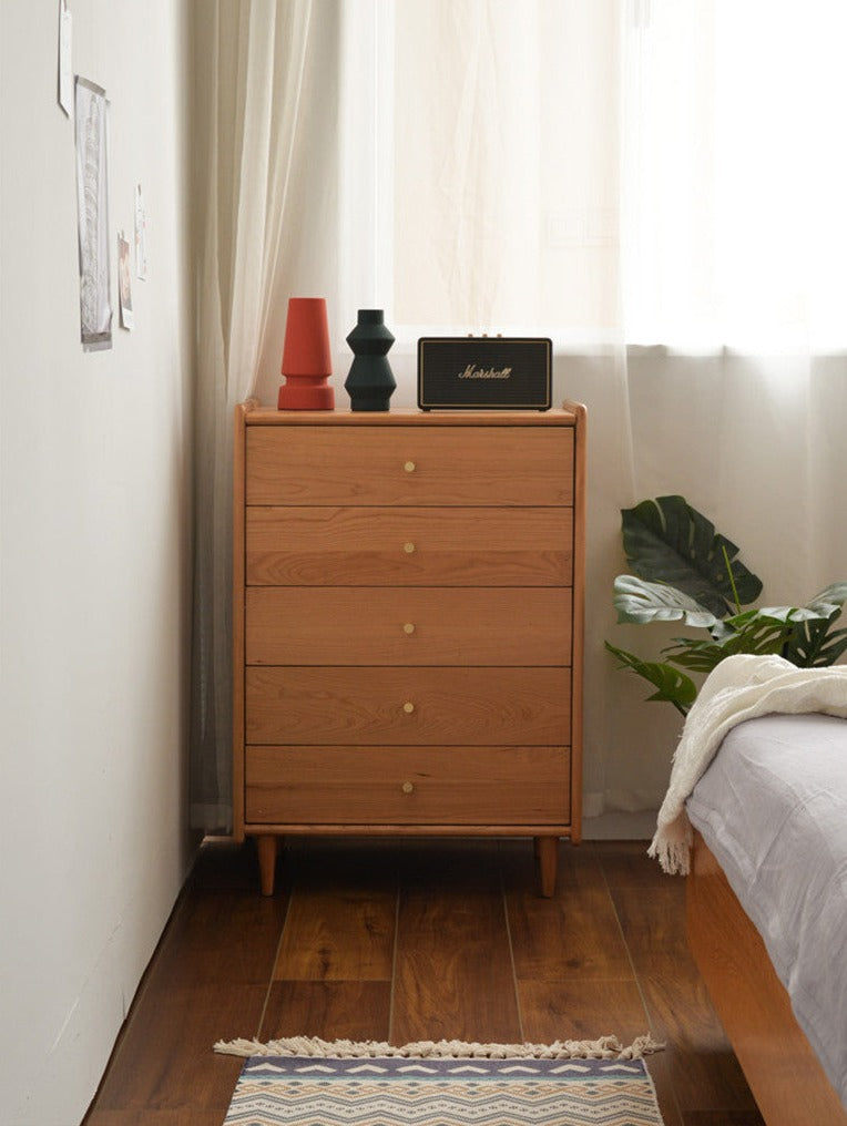ARNWING五斗櫃 櫻桃木（可訂造） - Caterlog木錄
