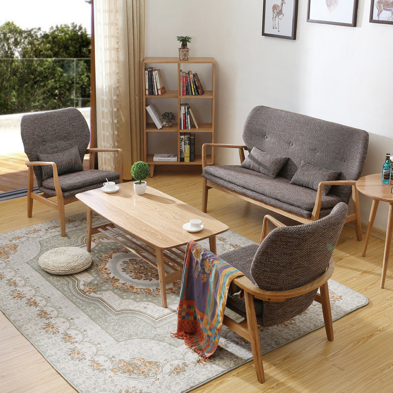 PLANTIOUS Sofa Red Oak