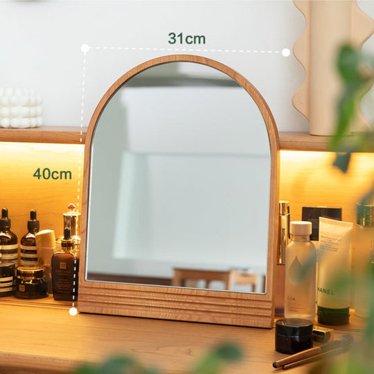 HOMANGO梳妝台連鏡 實木（可訂造） - Caterlog木錄