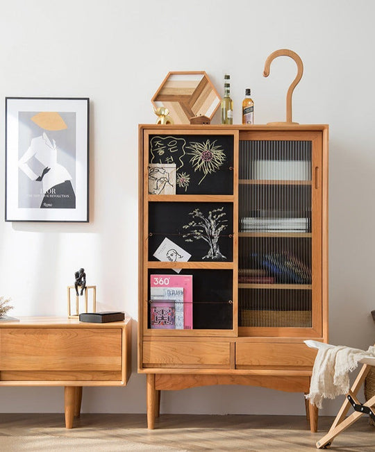 HOMANGO日式書櫃 實木（可訂造） - Caterlog木錄