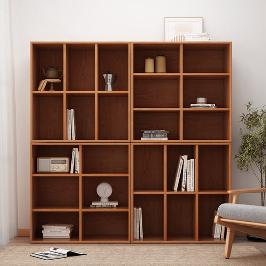 HOMANGO落地組合書櫃（可訂造） - Caterlog木錄