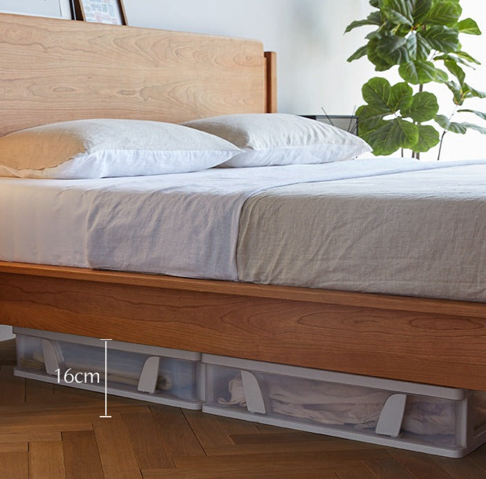 ARNWING日式雙人床 櫻桃木（可訂造） - Caterlog木錄