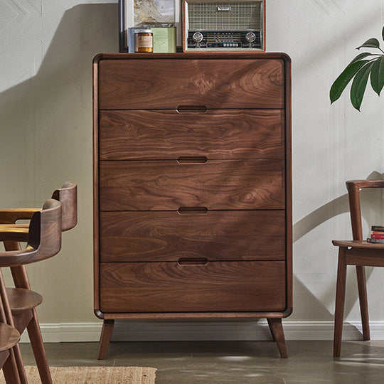 實木五斗櫃
