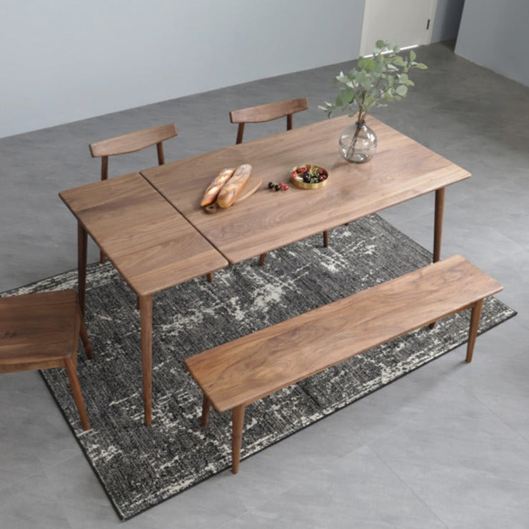 TEDALIST伸縮餐枱 黑胡桃木（可訂造）