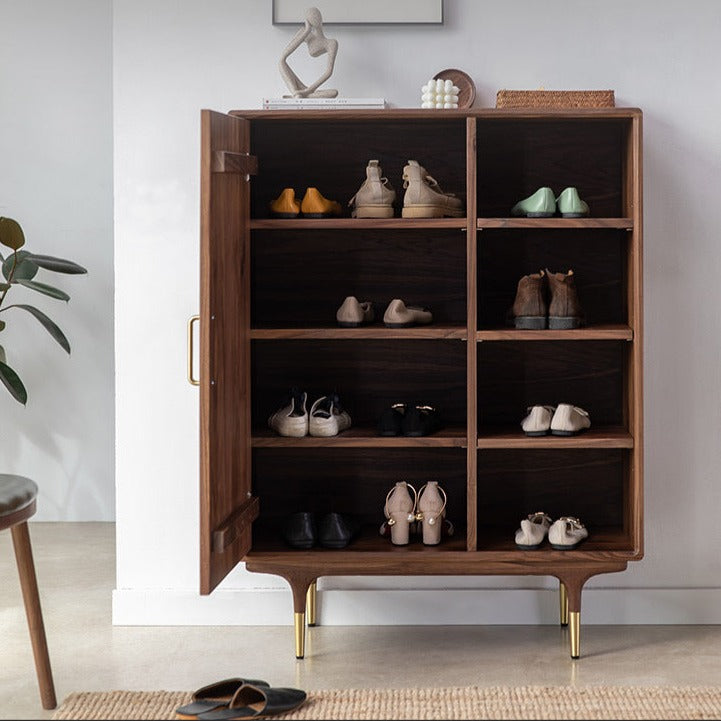 TEDALIST鞋柜黑胡桃木（可订造）