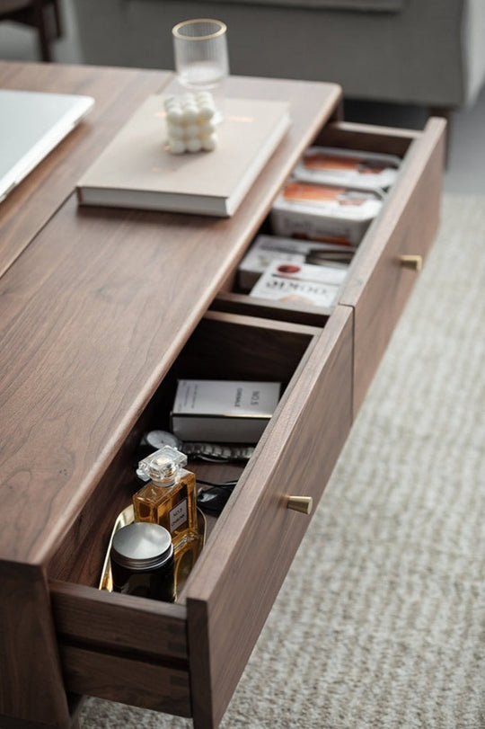 TEDALIST lifting coffee table black walnut (can be customized) 