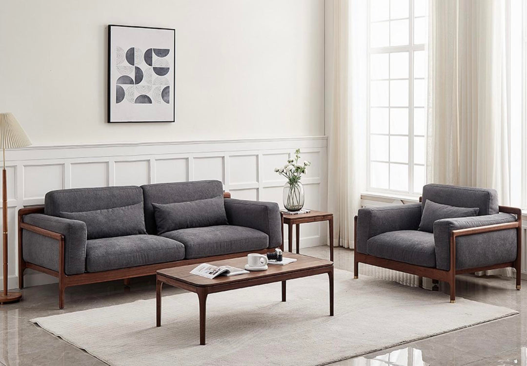 TEDALIST simple coffee table black walnut (can be customized) 