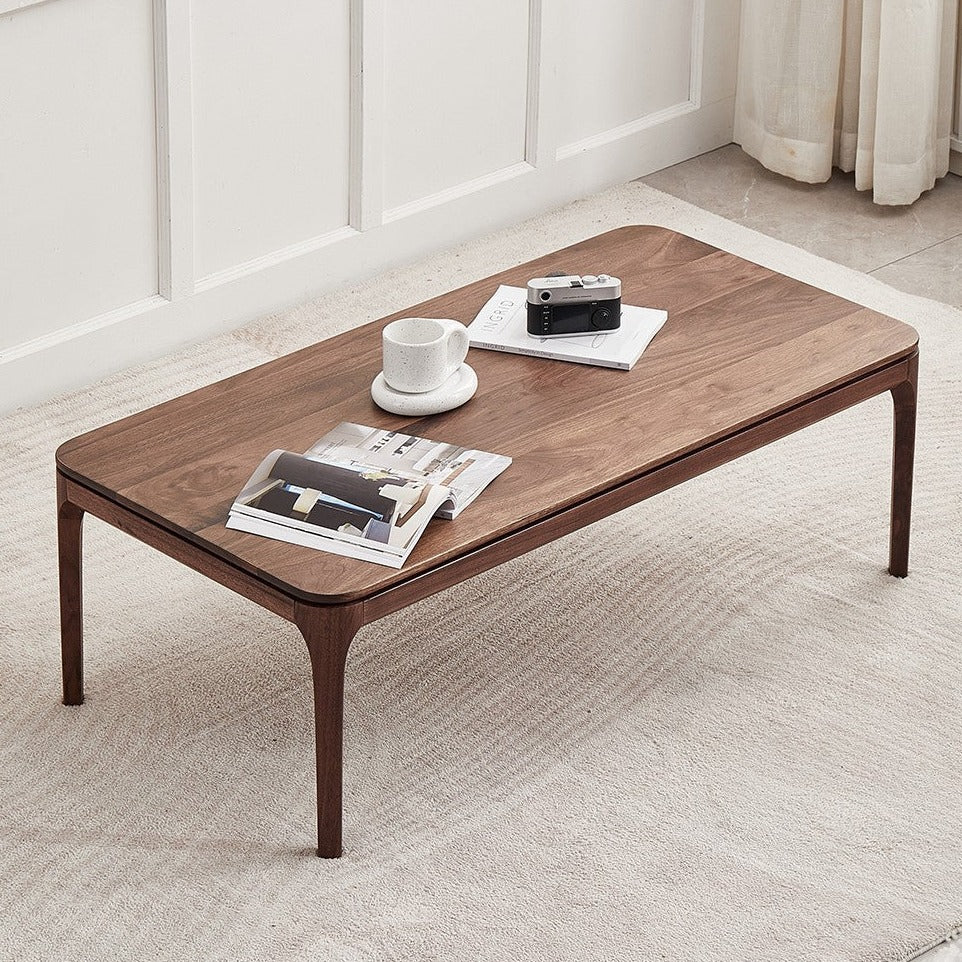 TEDALIST simple coffee table black walnut (can be customized) 