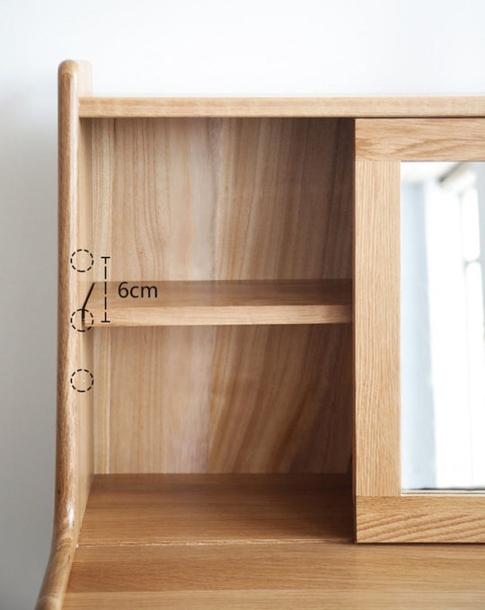 STANZOR梳妝台 紅橡木