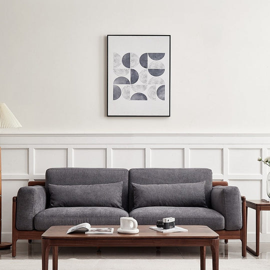 TEDALIST simple coffee table black walnut (can be customized) 