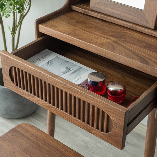 TEDALIST dressing table black walnut (can be customized) 